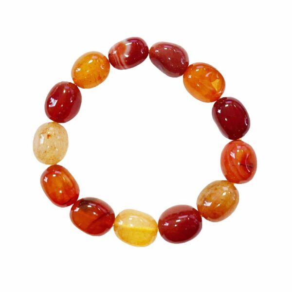 Bracelet - Cornaline : Pierre de Vitalité et de Créativité – Image 2