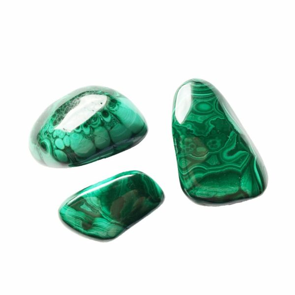 Pierre roulée - Malachite : Pierre de Guérison et de Transformation – Image 2