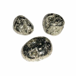 Pierre roulée - Pyrite : Pierre de Protection et d'Abondance