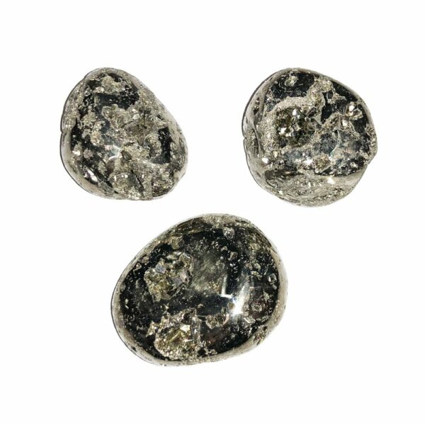 Pierre roulée - Pyrite : Pierre de Protection et d'Abondance – Image 2