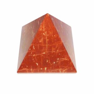 Pyramide - Jaspe Rouge : Pierre d'Énergie et de Stabilité