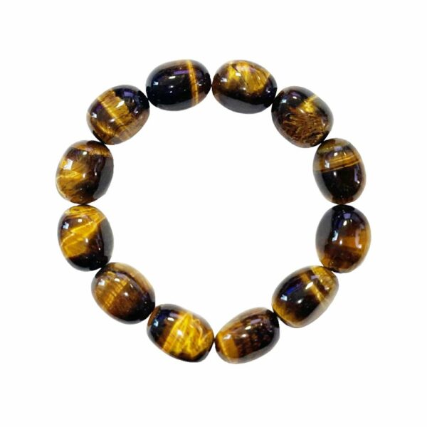 Bracelet - Oeil de Tigre : Pierre de Protection et de Confiance – Image 2