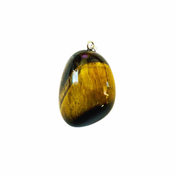 Pendentif - Oeil de Tigre : Pierre de Protection et de Confiance – Image 2