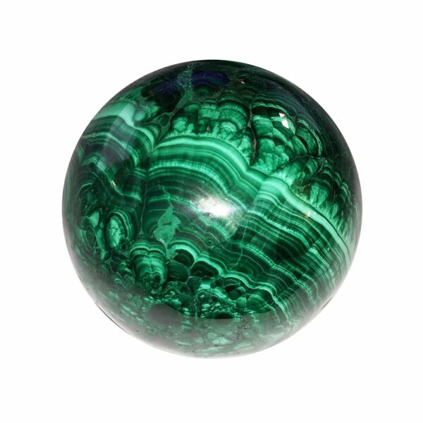 Sphère - Malachite : Pierre de Guérison et de Transformation – Image 3